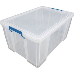 Manutan Bac de rangement + Couvercle - 70L - Manutan, Quantity: Each