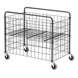 Manutan Mesh trolley foldable 900 x 550 mm - 100 kg, Quantity: 1 Stück