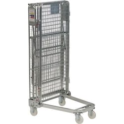 Manutan Budget Full Security Roll Pallet 1 Shelf 1690x735x850mm, Quantity: