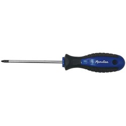 Manutan Screwdriver for Pozidriv screws PZ2 - Manutan, Quantity: Each
