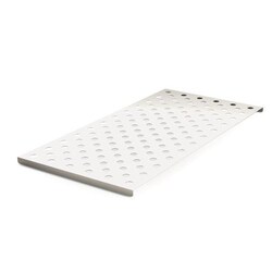 Manutan Stainless steel base plate L x D 300 x 600 mm, Quantity: Each