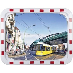 Manutan Street mirror 60 x 80 cm eco, Quantity: Each