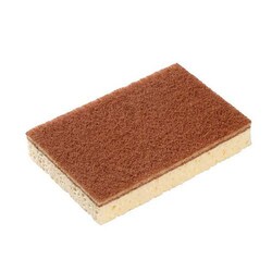 Manutan X10 Cleaning and Scouring Sponge - Spontex, Quantity: Pack of 10