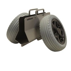 Manutan Plate roller - width 170 mm - puncture-proof wheels, Quantity: