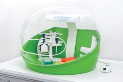 CTS PCR Bubble still air environment, UVPCR Bubble still air environment,