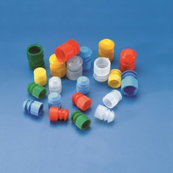Kartell SpA Test Tube Caps Blue | Buy Online | Kartell SpA | Fisher Scientific