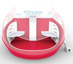 CTS PCR Bubble still air environment with UVPCR Bubble still air environment,