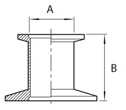 Edwards Vacuum Reducer stainless steel for XDS351 pump NW40/25 BOC Edwards | Buy Online | Edwards Vacuum&trade; | Fisher Scientific