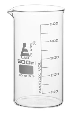 Eisco&trade;&nbsp;Tall Form Borosilicate Glass Beakers