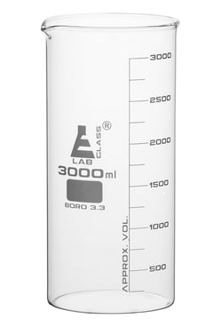Eisco&trade;&nbsp;Tall Form Borosilicate Glass Beakers