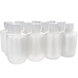 Eisco Labs Narrow Mouth HDPE Translucent Reagent Bottles with Polypropylene Caps 125 mL | Buy Online | Eisco Labs | Fisher Scientific