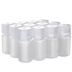 Eisco Labs Narrow Mouth LDPE Translucent Reagent Bottles with Polypropylene Caps