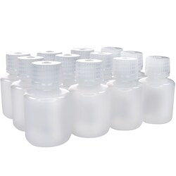 Eisco Labs Narrow Mouth LDPE Translucent Reagent Bottles with Polypropylene