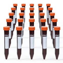 Eisco Labs 15 mL Centrifuge Tubes, Polypropylene, Flat Cap, Lab-Grade,