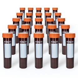 Eisco Labs 50 mL Polypropylene Centrifuge Tubes with Flat Cap, Not Racked, Self Standing