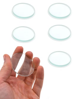 Eisco™ Optical Glass Lens Set, 6 Pieces