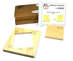 Eisco™ Garage Physics Pythagorean Theorem Puzzle Kit