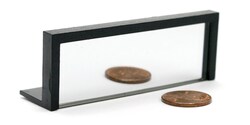 Eisco Rectangular Glass Mirror on Plastic Stand Rectangle:Education Supplies,