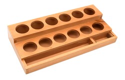 Eisco&trade;&nbsp;Wooden Slide Staining Bottle Stands