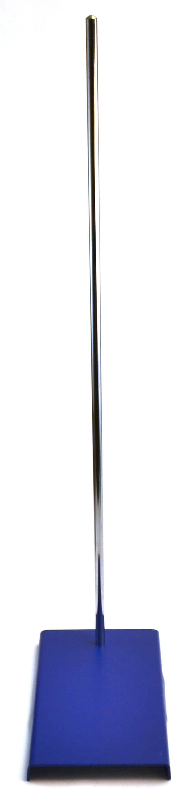 Eisco Steel Retort Base Stand and Rod Set Base 25 x 16 cm; Rod Length