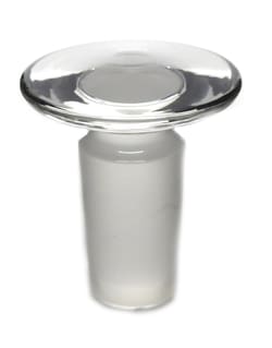 Eisco Solid Glass Flat Head Stoppers 14/23 joint size:Stoppers and Closures,