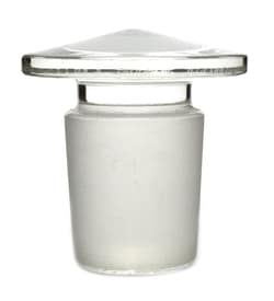 Eisco Solid Glass Flat Head Stoppers 29/32 joint size:Stoppers and Closures,
