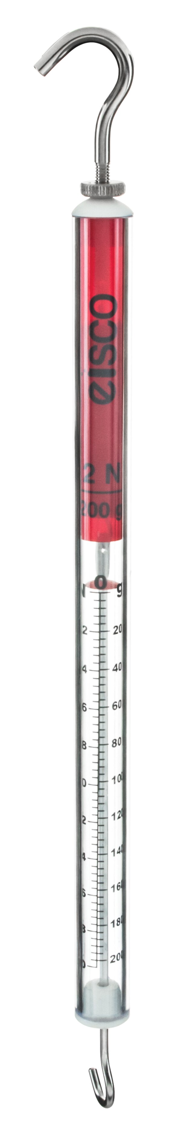 EISCO Premium Dynamometer Spring Scale - 0.1N / 10g Capacity With 0.002N Resolution For Physics Labs