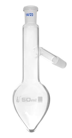 Eisco Pear Shape Distilling Flasks 50 mL | Buy Online | Eisco&trade; | Fisher Scientific