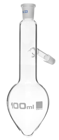 Eisco Pear Shape Distilling Flasks