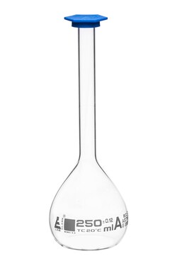 Eisco Class A Glass Volumetric Flasks with Snap Cap 250 mL | Buy Online | Eisco&trade; | Fisher Scientific