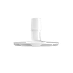 Fisherbrand Port Plate with 3/8 in. Barbed Flange - E8402 - QC:Tubing,