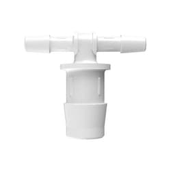 Fisherbrand™ 1/4 in. ID x 5/8 in. ID Reduction Tee - Polypropylene - QC