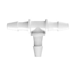 Fisherbrand 1/16 in. ID Equal Tee - Polypropylene - QC:Tubing, Quantity:
