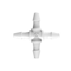 Fisherbrand™ Cross with 1/8 in. ID - Polypropylene - QC