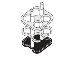 Eppendorf Round Bottom Tube Adapter:Centrifuges:Centrifuge Adapters