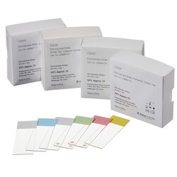 Basix Non-Adhesion Microscope Slides Pink; 45 degrees:Microscope Slides,