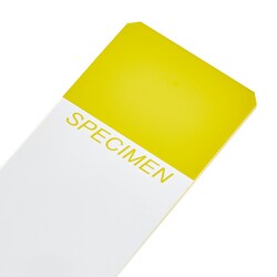 Fisherbrand ColorFrost Microscope Slides with Clipped Corners Yellow | Buy Online | Fisherbrand&trade; | Fisher Scientific