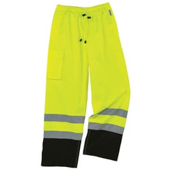 Ergodyne GloWear 8915BK Class E Black Bottom Rain Pants