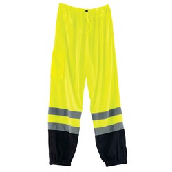 Ergodyne™ GloWear™ 8910BK Class E Black Bottom Hi-Vis Pants