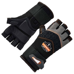 Ergodyne&trade;&nbsp;ProFlex&trade; 910 Half-Finger Impact Gloves with Wrist Support