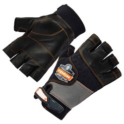 Ergodyne&trade;&nbsp;ProFlex&trade; 901 Half-Finger Leather Impact Gloves