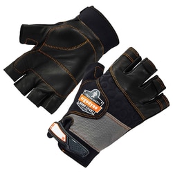 Ergodyne&trade;&nbsp;ProFlex&trade; 901 Half-Finger Leather Impact Gloves