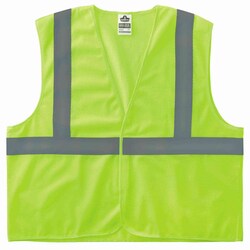 Ergodyne GloWear 8205HL Type R Class 2 Super Econo Mesh Vest Lime | Buy Online | Ergodyne&trade; | Fisher Scientific