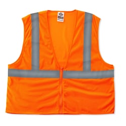 Ergodyne GloWear 8205Z Type R Class 2 Super Econo Mesh Vest Orange | Buy Online | Ergodyne&trade; | Fisher Scientific
