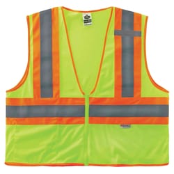 Ergodyne GloWear 8230Z Type R Class 2 Two-Tone Vest Lime | Buy Online | Ergodyne&trade; | Fisher Scientific
