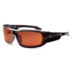 Ergodyne Skullerz Odin Safety Glasses/Sunglasses Frame color: Black; Lens