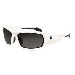 Ergodyne Skullerz Odin Safety Glasses/Sunglasses Frame color: White; Lens