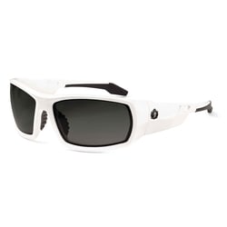 Ergodyne Skullerz Odin Safety Glasses/Sunglasses Frame color: White; Lens