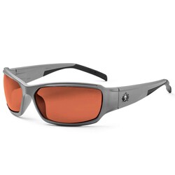 Ergodyne Skullerz Thor Safety Glasses/Sunglasses Frame color: Matte grey;