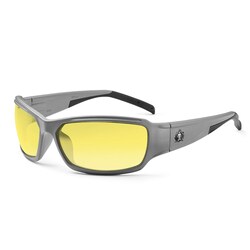Ergodyne Skullerz Thor Safety Glasses/Sunglasses Frame color: Matte grey;